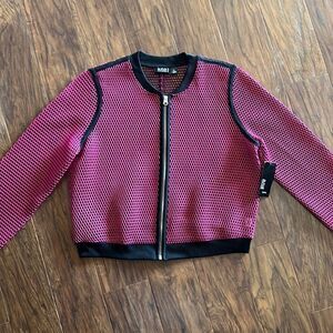 NWT a.n.a. pink/black jacket